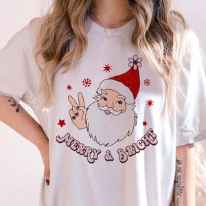 Merry & Bright GRUNGE 8750 DTF TRANSFER