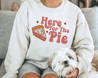 Here for the Pie retro distressed DTF TRANSFER