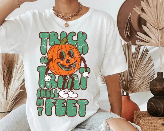 Trick or treat smell my feet grunge 8244 DTF TRANSFER