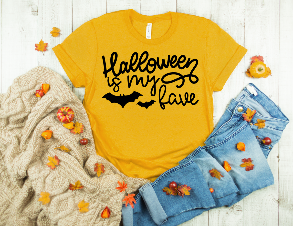 Halloween is my fave screen print transfer