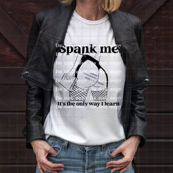 Spank Me it’s the only way I learn Smut Book NSFW DTF transfer