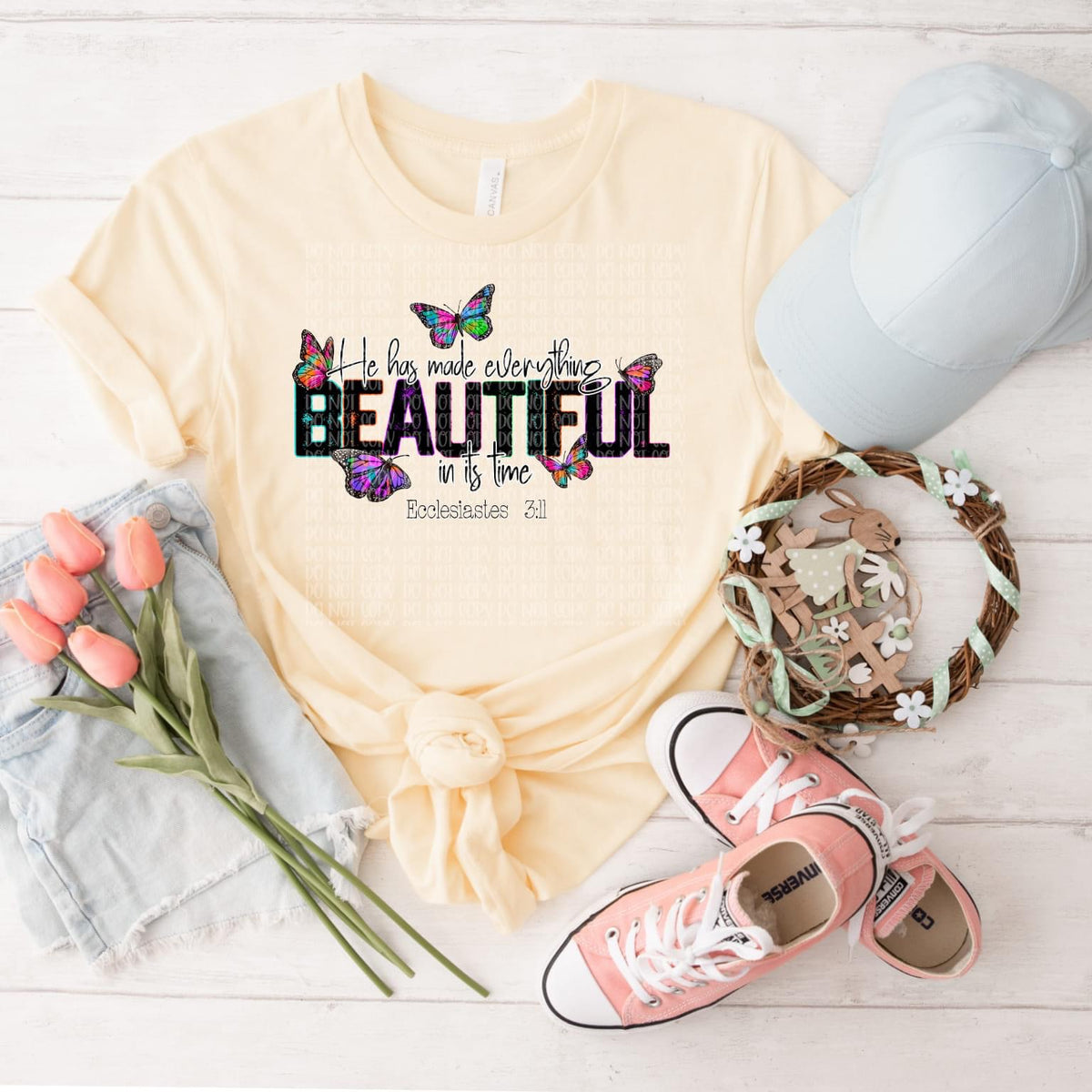 He Has Made Everything Beautiful in Its Time DTF TRANSFER