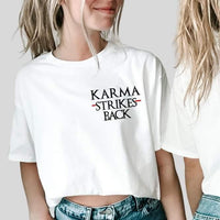 Karma Strikes pocket CHOOSE SIZE Print DTF TRANSFER