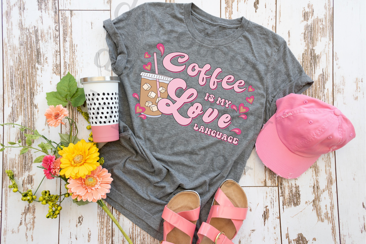 Coffee is My Love Language 56350 DTF TRANSFER