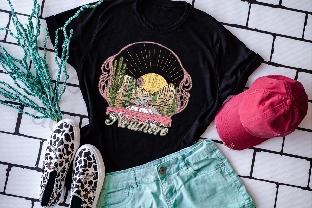 Lost In The Middle Of Nowhere 112478 DTF TRANSFER