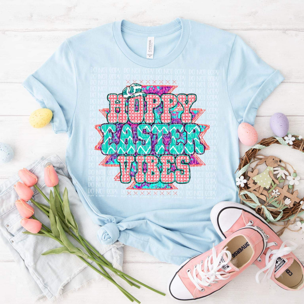 Hoppy Easter Vibes DTF TRANSFER