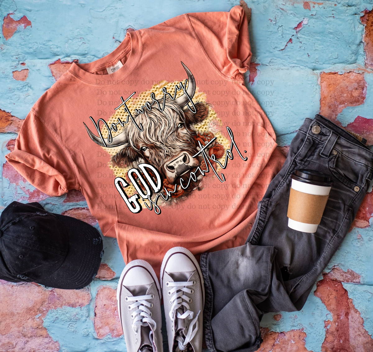 Don’t worry God is In Control 2355 DTF TRANSFER