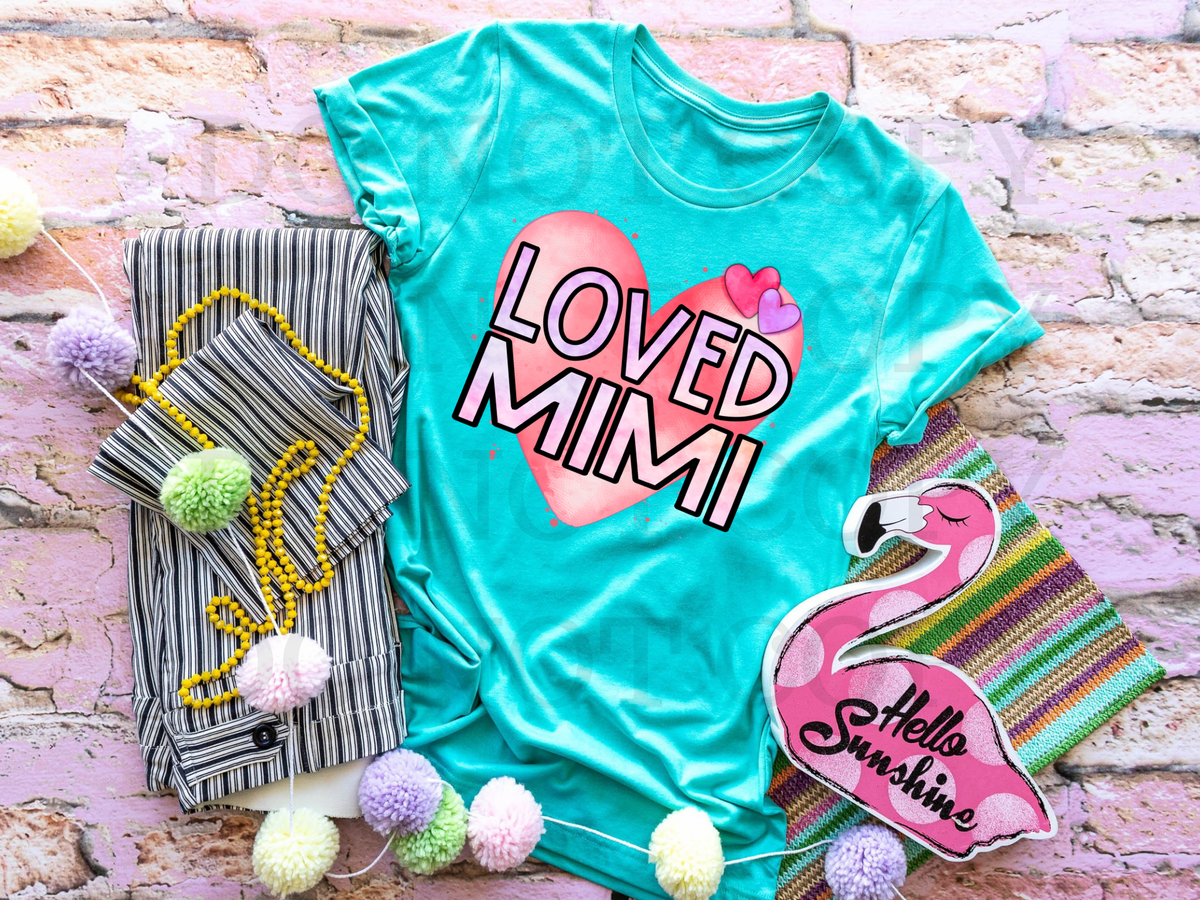 Loved Mimi 112743 DTF TRANSFER