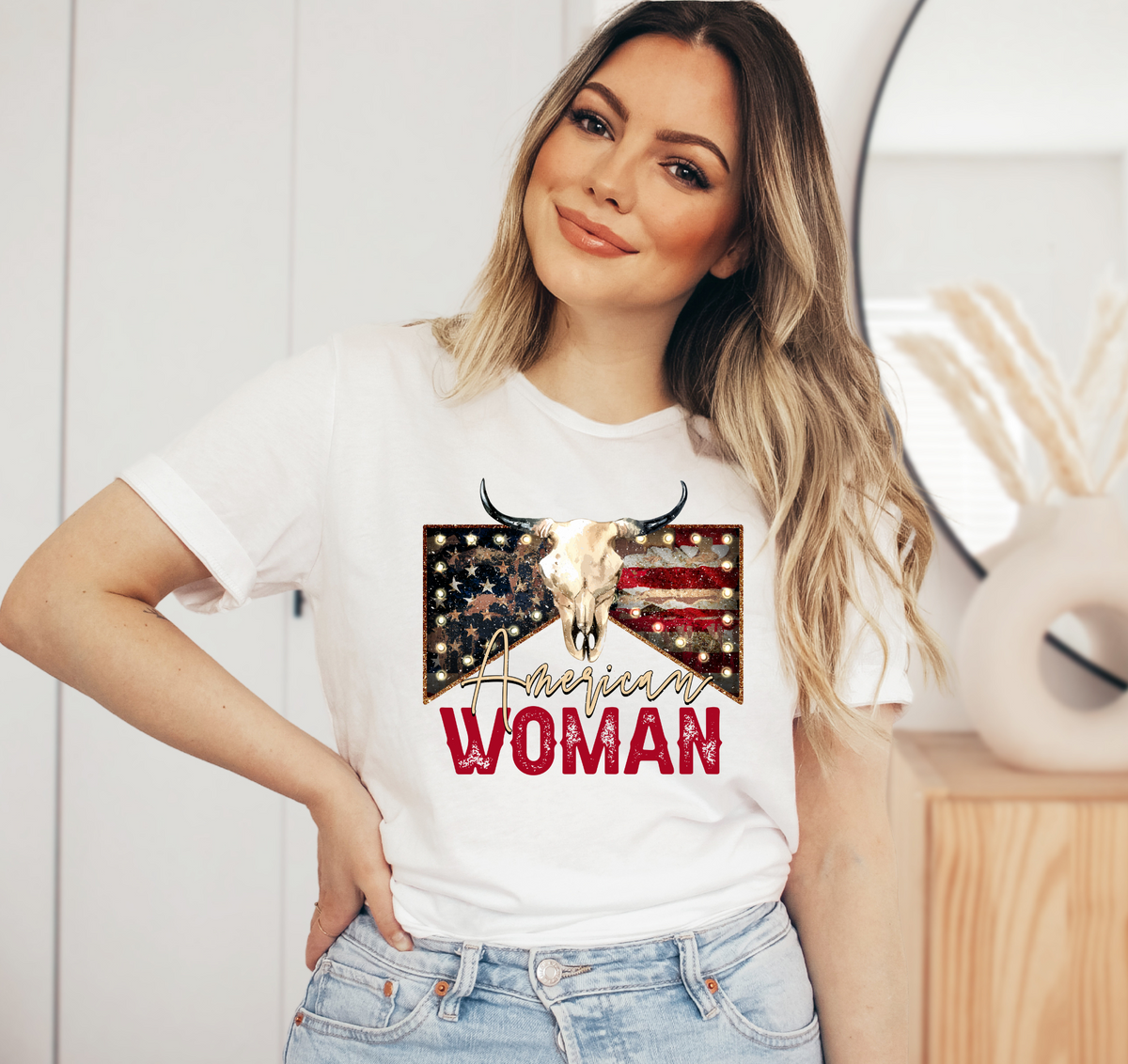 American Woman DTF TRANSFER