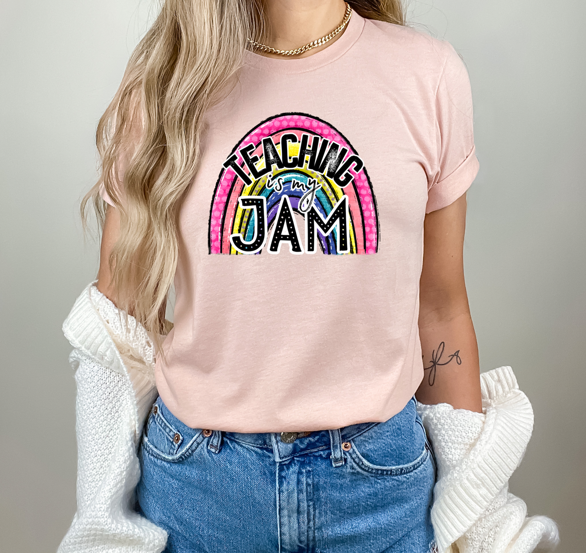 Teaching is My Jam 112205 DTF transfer