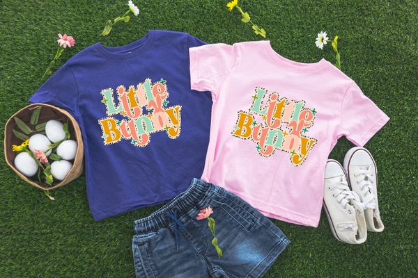 Little Bunny DTF transfer