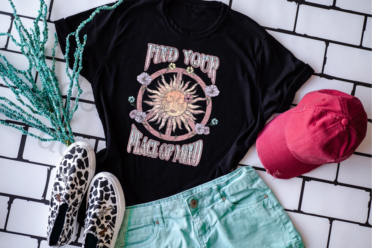 Find Your Peace of Mind 112476 DTF TRANSFER