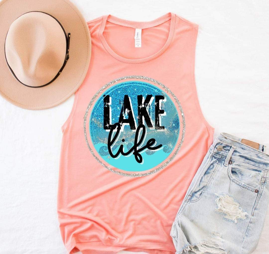 Lake Life DTF transfer