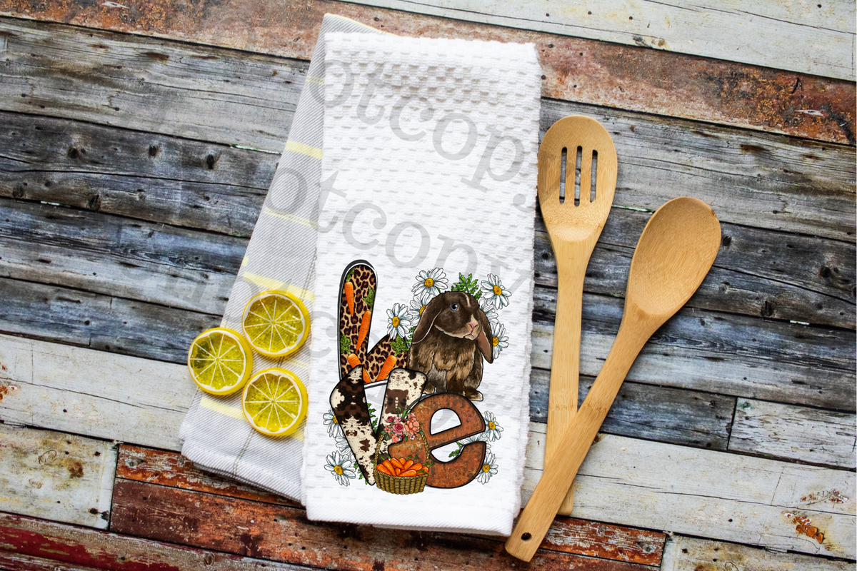 Love Bunny 112733 DTF TRANSFER