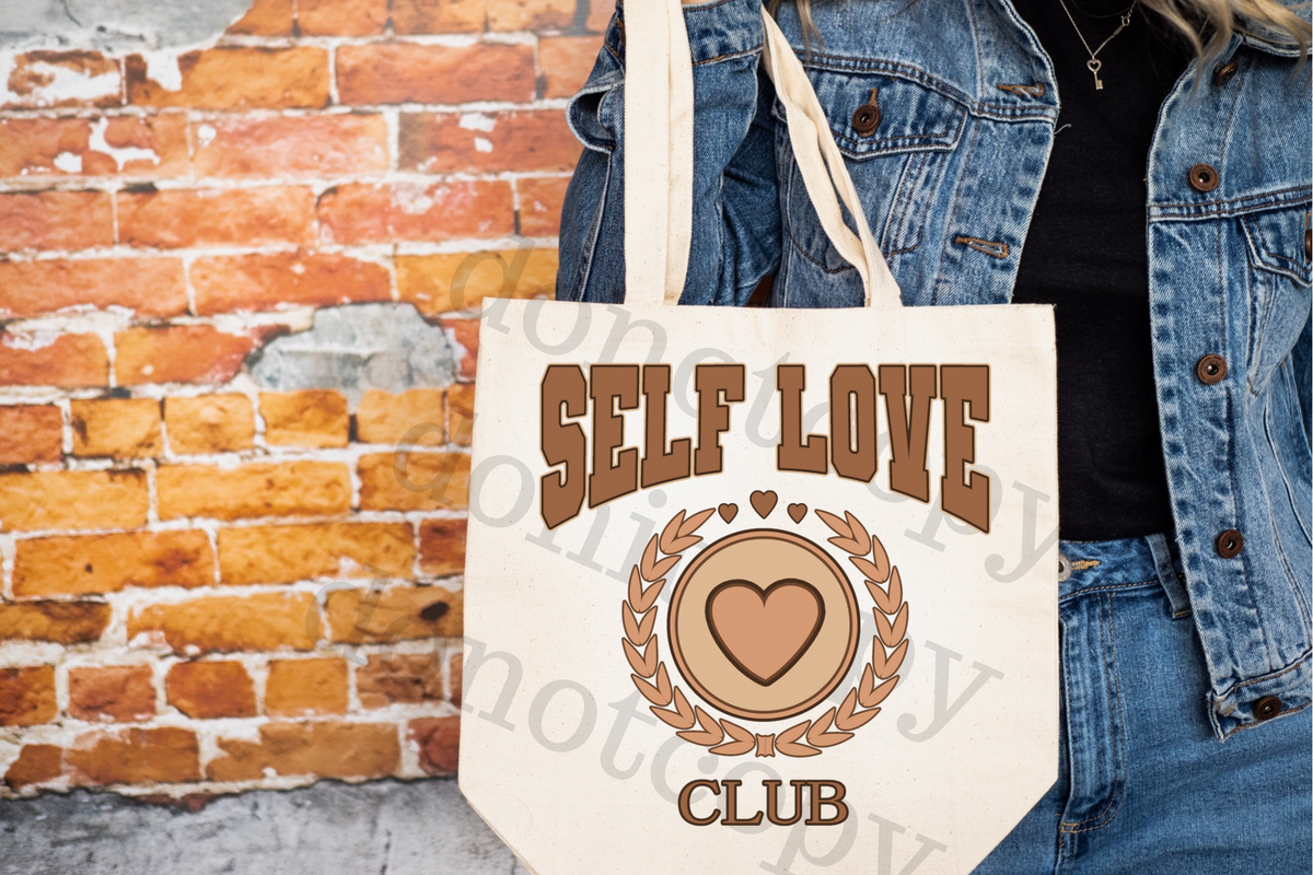 Collegiate Self Love Club 112730 DTF TRANSFER