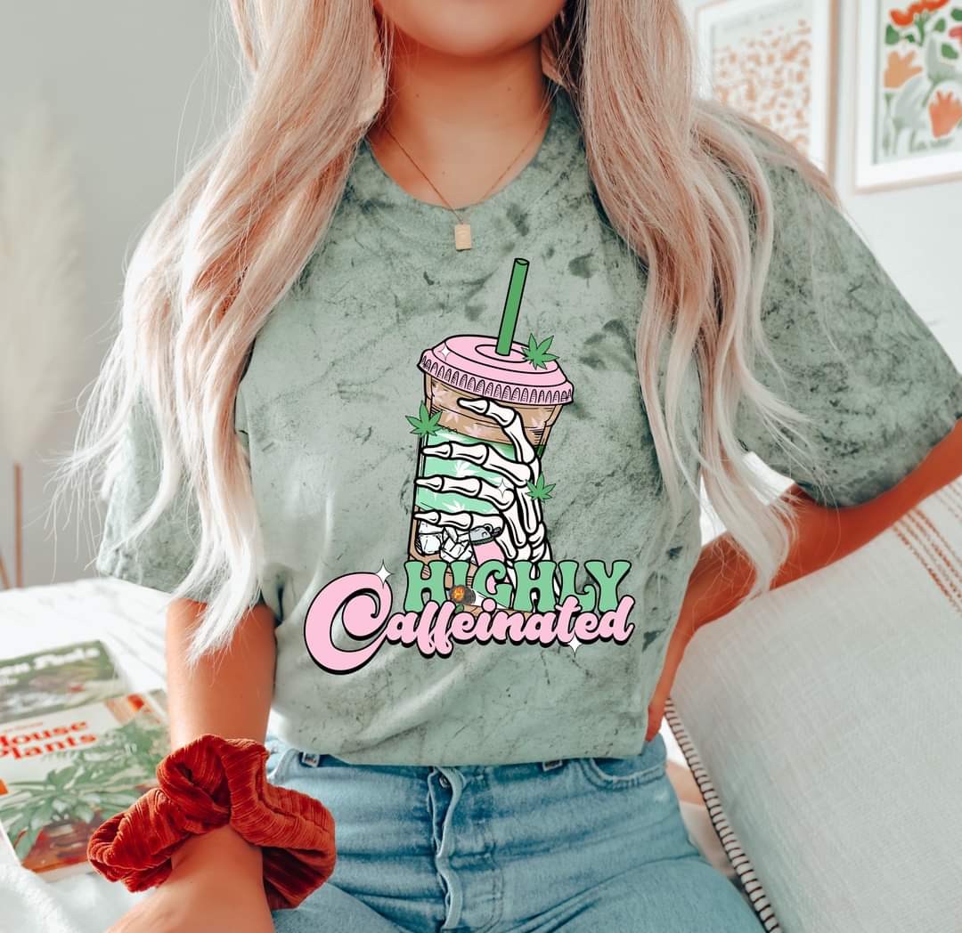 Highly Caffeinated DTF TRANSFER