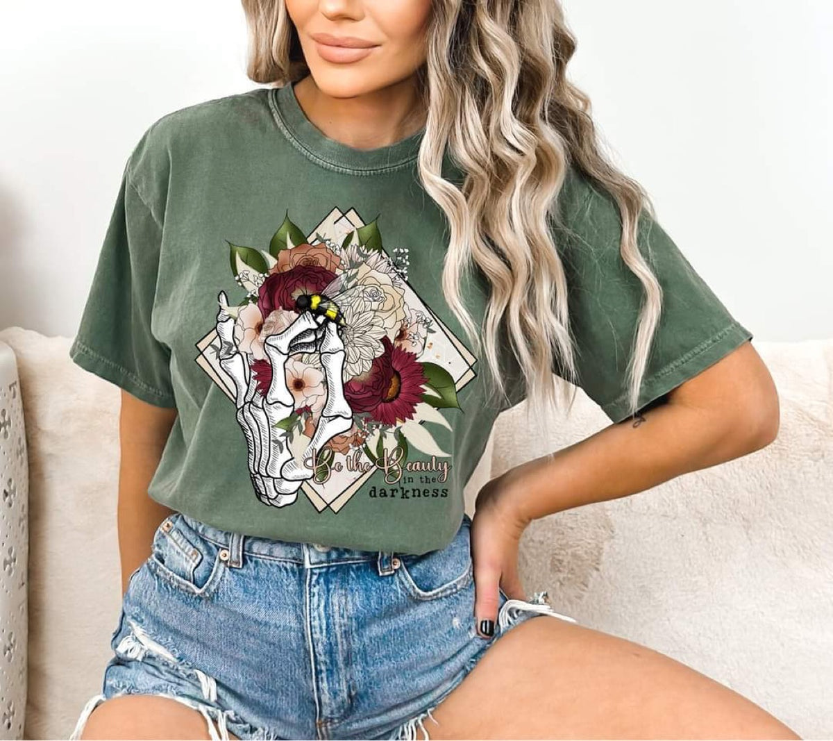 Be The Beauty in the Darkness DTF transfer