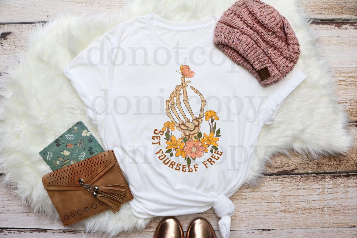 Set Yourself Free 112482 DTF transfer