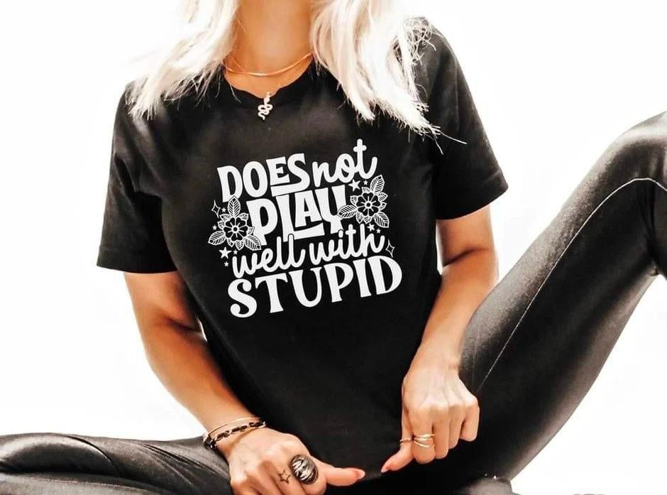 Does not play well with stupid WHITE DTF TRANSFER