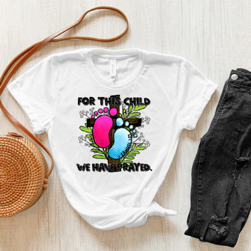 For This Child We Have Prayed 2490 DTF TRANSFER