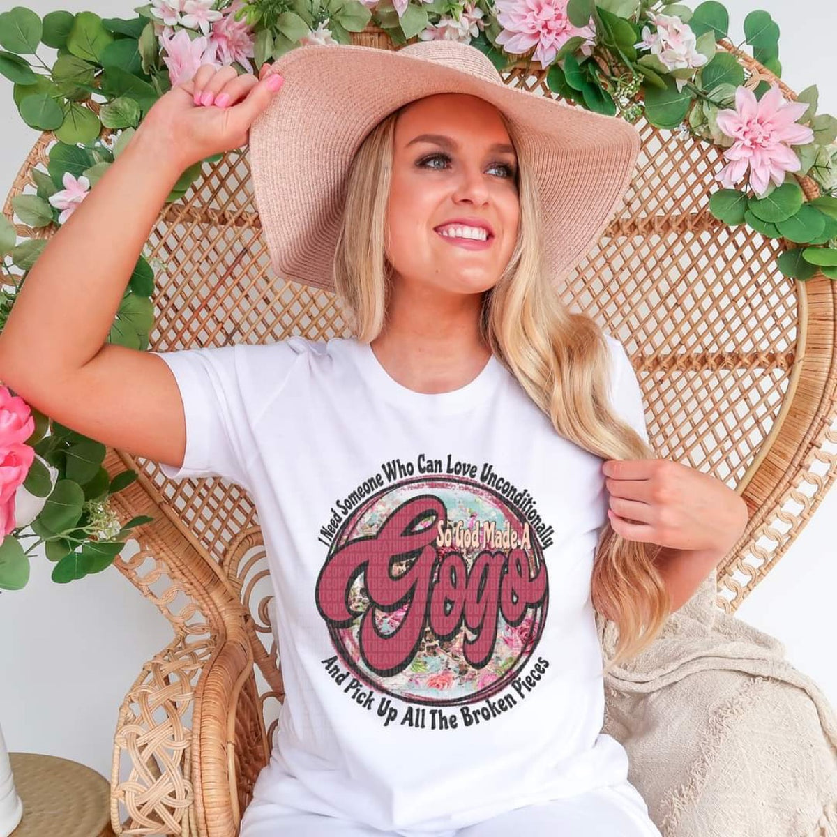 GOGO I need someone who can love unconditionally and pick up all the broken pieces CIRCLE DTF TRANSFER