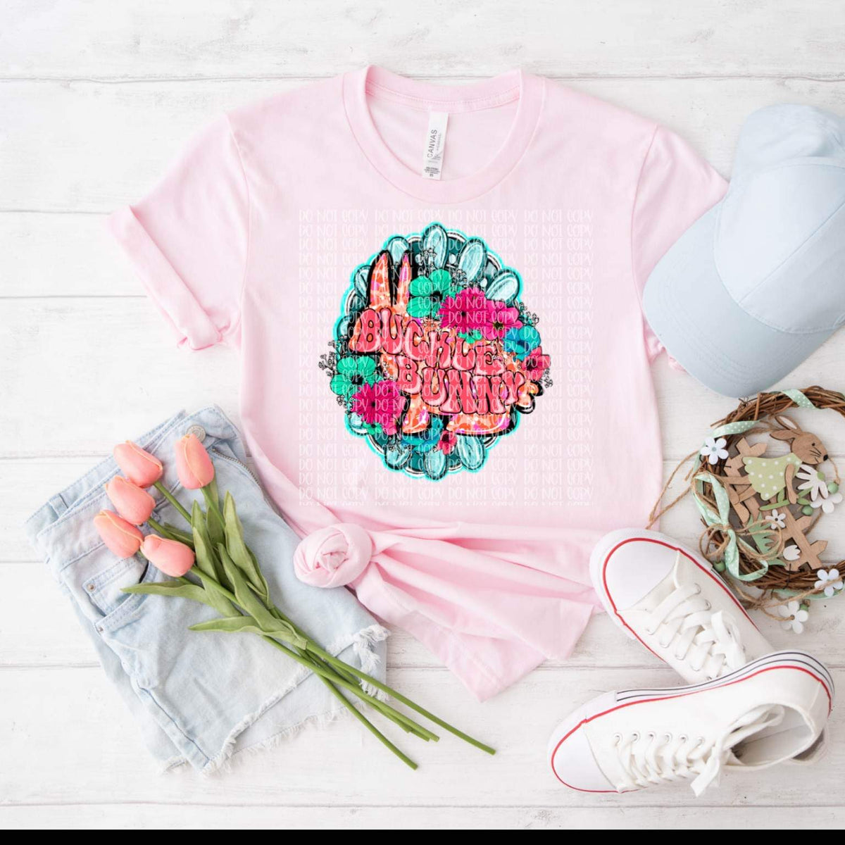 Buckle Bunny DTF TRANSFER