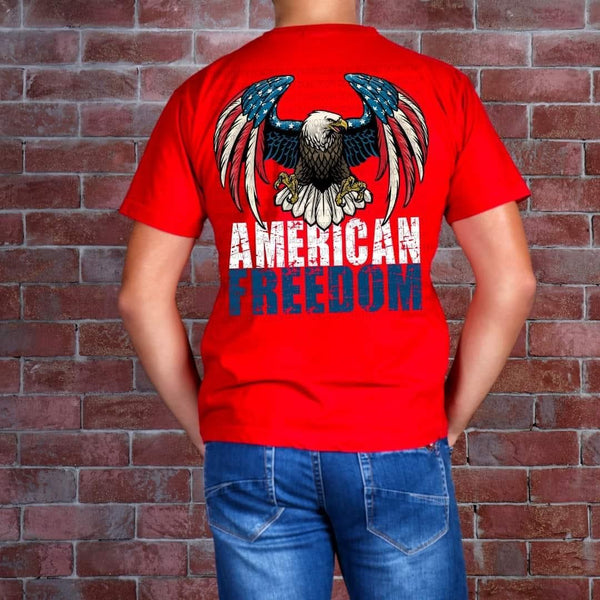 American freedom eagle DTF TRANSFER