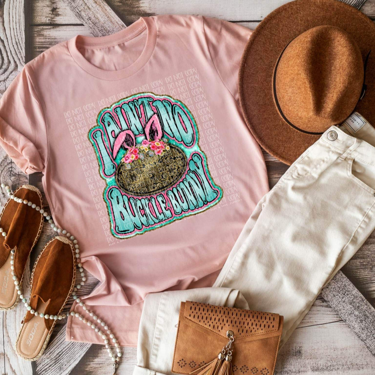 Not a Buckle Bunny DTF TRANSFER