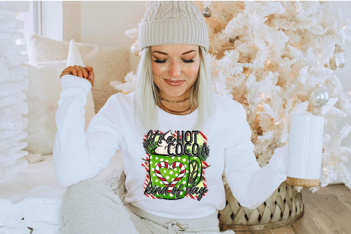 Hot cocoa kind of day 112134 DTF TRANSFER