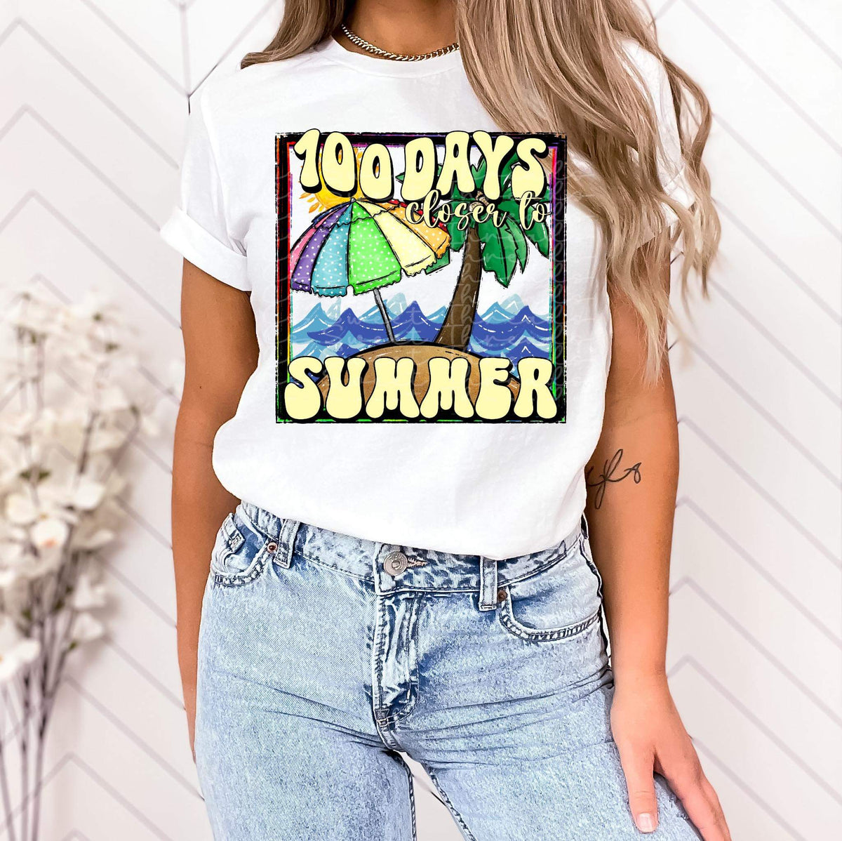 100 days closer to summer 577 DTF TRANSFER