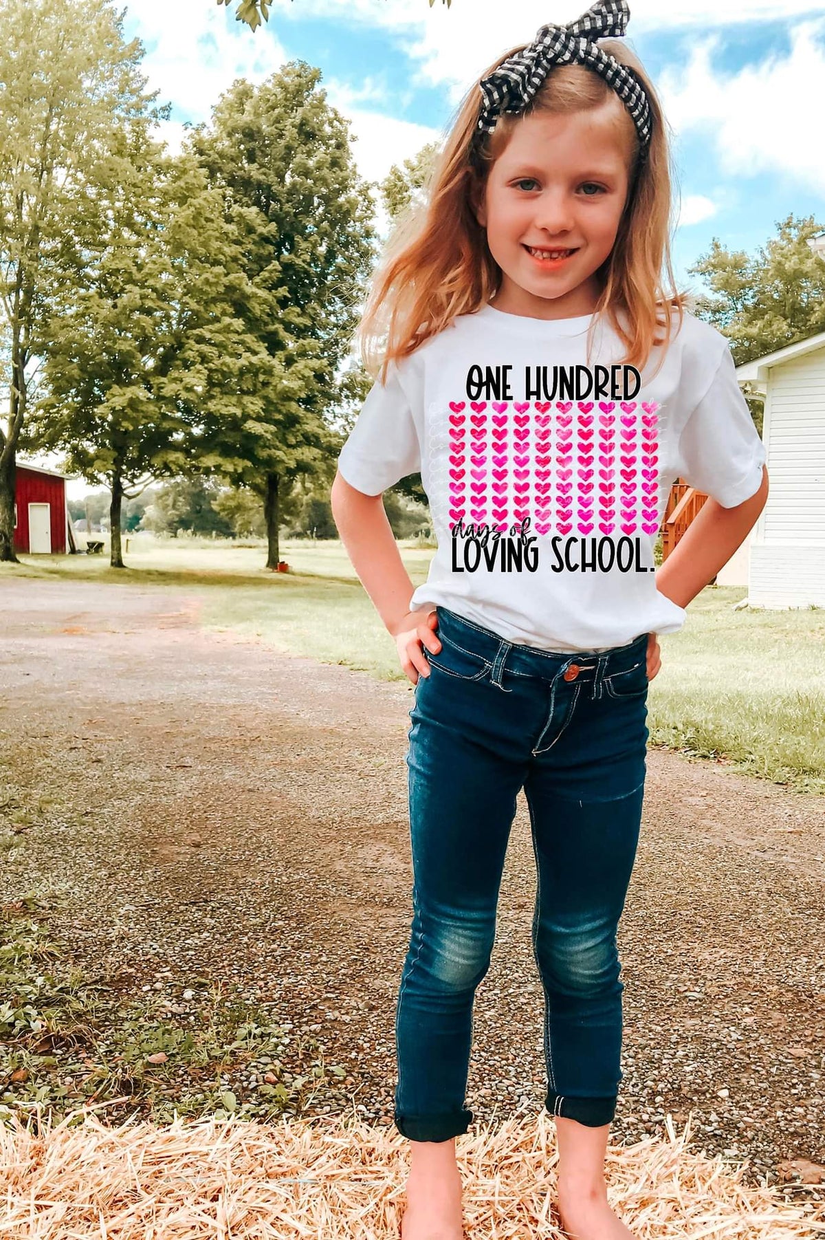 100 days of loving school 083 DTF TRANSFER