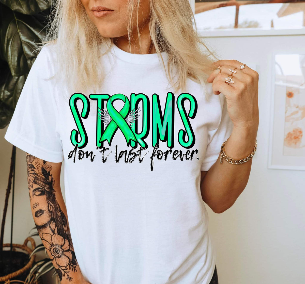 Storms don't last forever 112179 DTF TRANSFER