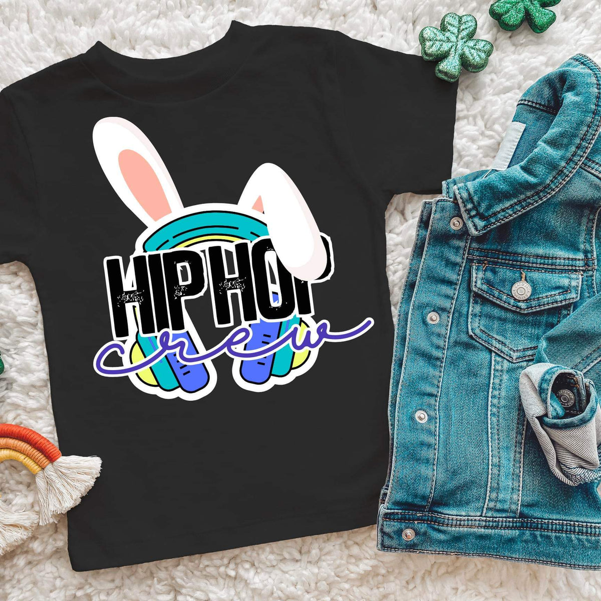 Hip hop crew BLUE DTF TRANSFER