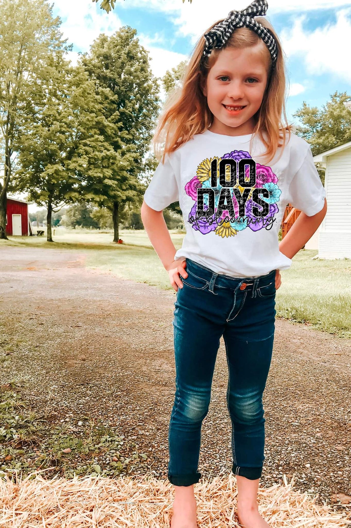 100 days of blooming 578 DTF TRANSFER