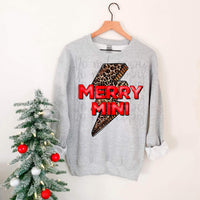 Merry mini leopard lightning bolt 1682 DTF TRANSFER