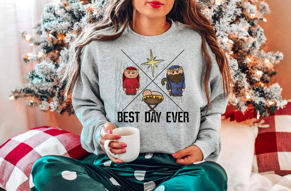 Best day ever full color 1194 DTF TRANSFER