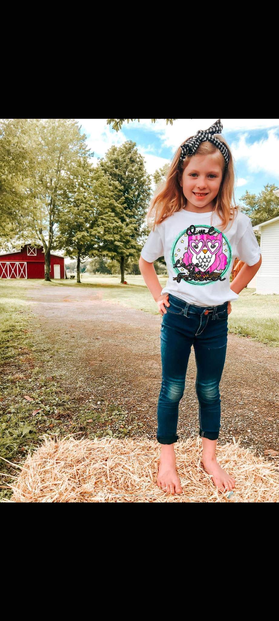 Owl love you forever DTF TRANSFER